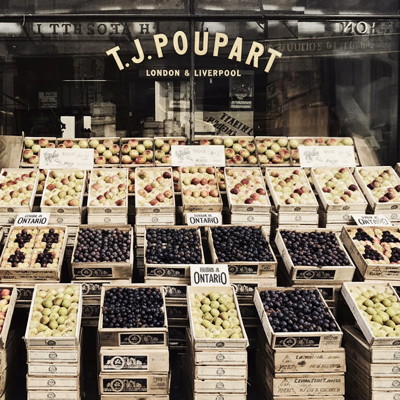 T.J Poupart shop front